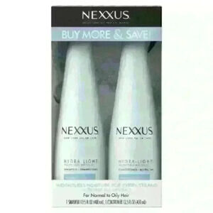 NWT Nexxus Hydralight Weightless Moisture Shampoo & Conditioner Set 13.5 fl oz